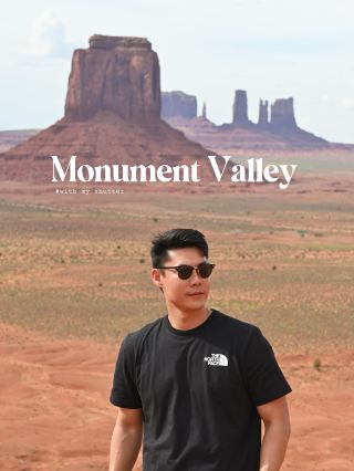 บรรยากาศในอุทยาน Monument Valley Utah