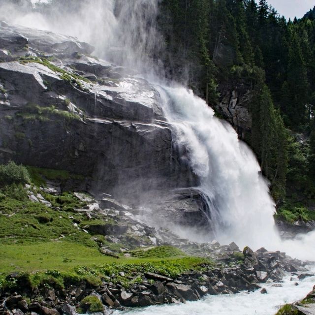 Austria's highest waterfall