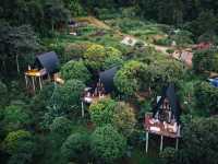 ที่พักในหมู่บ้านกลางสายหมอก บ้านสวนผาฮี้
