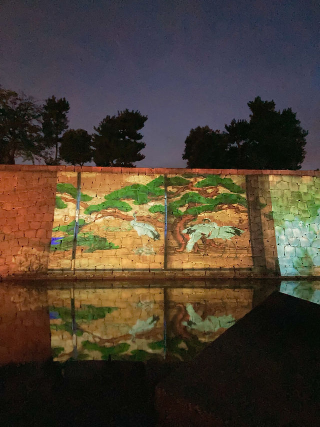 【京都旅】期間限定 ライトアップされた夜の二条城