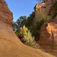 Walk Through a Kaleidoscope of Colors on the Ochre Trail in Roussillon