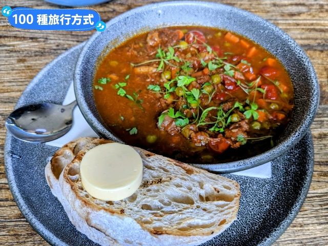 紐西蘭南島-淘金小鎮的美味餐廳：Olivers Restaurant