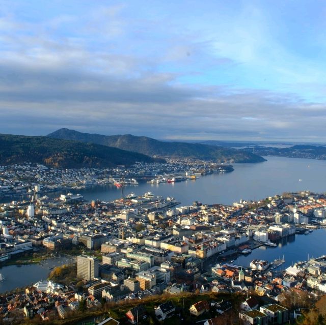 挪威峽灣城市Bergen