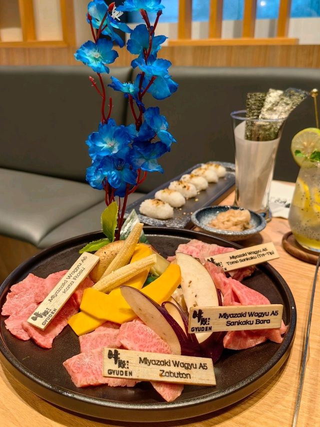 Gyuden Wagyu Yakiniku Serves Miyazaki A5 Beef