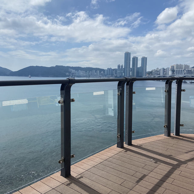 【釜山/ヒンヨウル文化村】景色が綺麗な韓国スイーツカフェはここ！