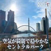 【韓国】空気が綺麗で穏やかなソンドのセントラルパーク⛵️