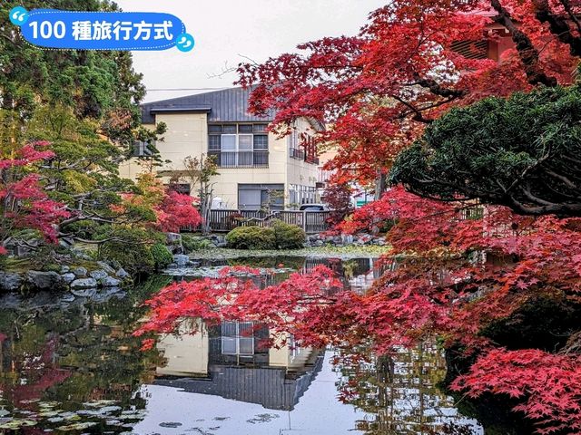 北海道賞楓-八雲町醉人的日式庭園：Umemura Garden 梅雲亭