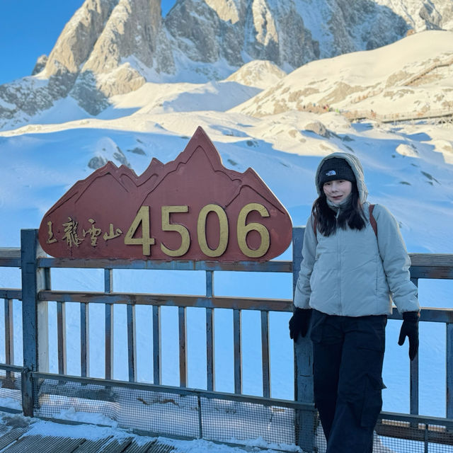 ภูเขาหิมะมังกรหยก Jade dragon snow mountain 🏔️🗻