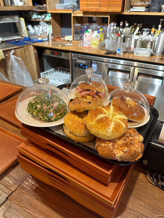 🩵🧸홍대 맛집 카페 수상한베이글 베이커리 