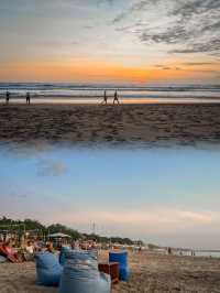 Golden Hour Bliss at Legian Beach