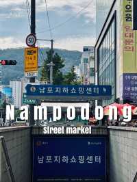 ของอร่อยมันอยู่ตรงนี้!! Nampodong Street Market