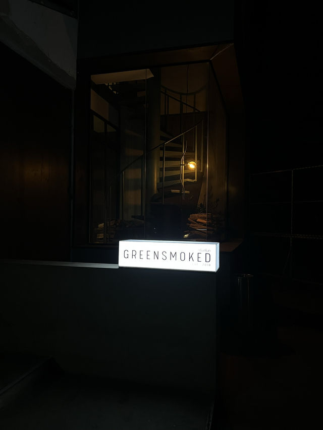Green smoked ร้านอาหารสุดพิเศษในเชียงใหม่