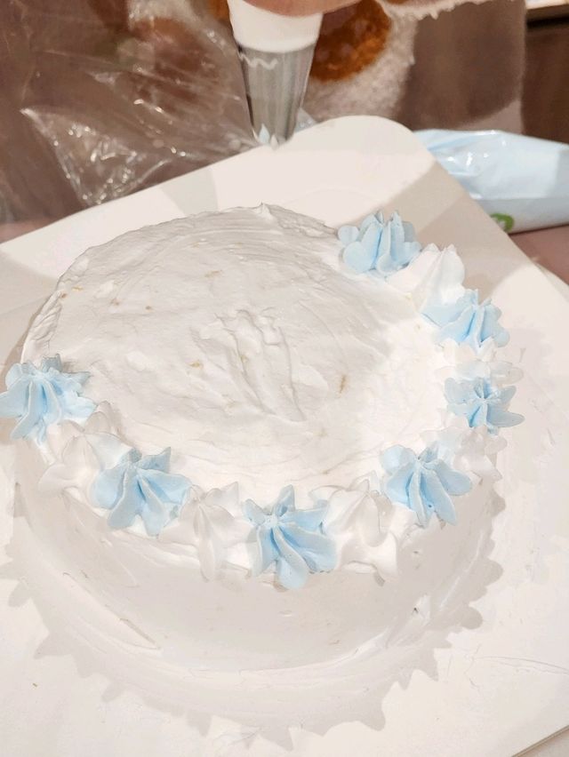 DIY聖誕蛋糕🎂預演聖誕慶祝🎍🎊🎉🎈