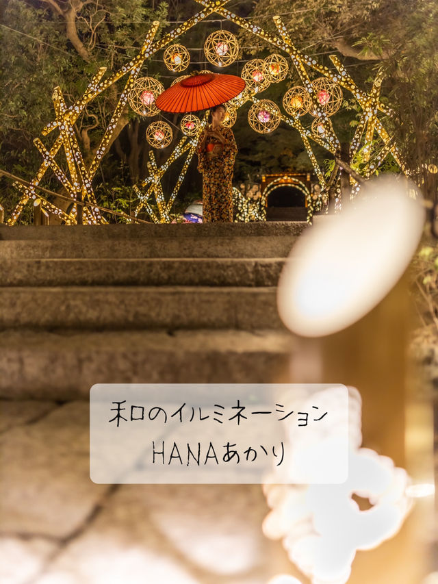 和のイルミネーションHANAあかり💡