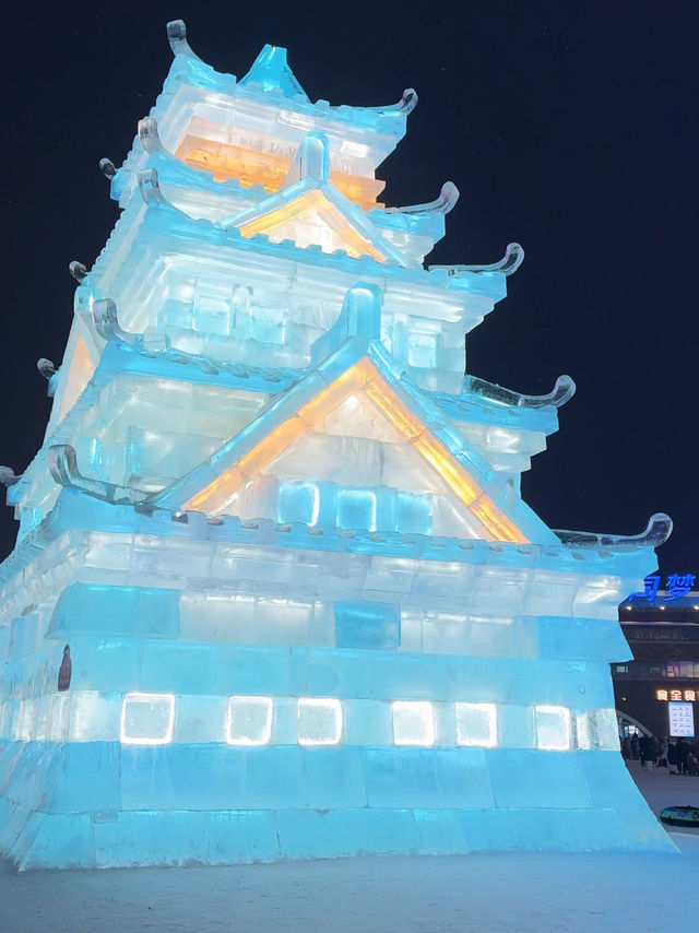 Smiles at Sub Zero temperatures, Only at Harbin Ice and Snow World!  