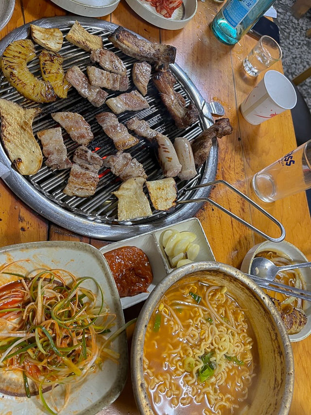 양평 드라이브할 때 추천하는 산장 느낌 바베큐