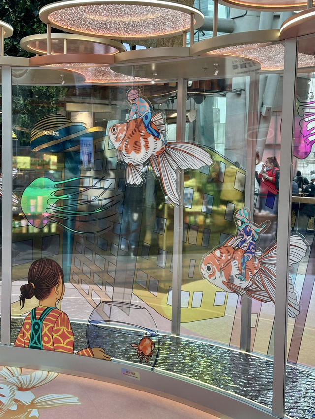 香港 | 朗豪坊金魚賀年大型藝術裝置✨