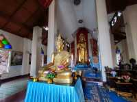พระยืนเก่าแก่ ยืนคู่ซ้อนกัน หนึ่งเดียวในประเทศไทย