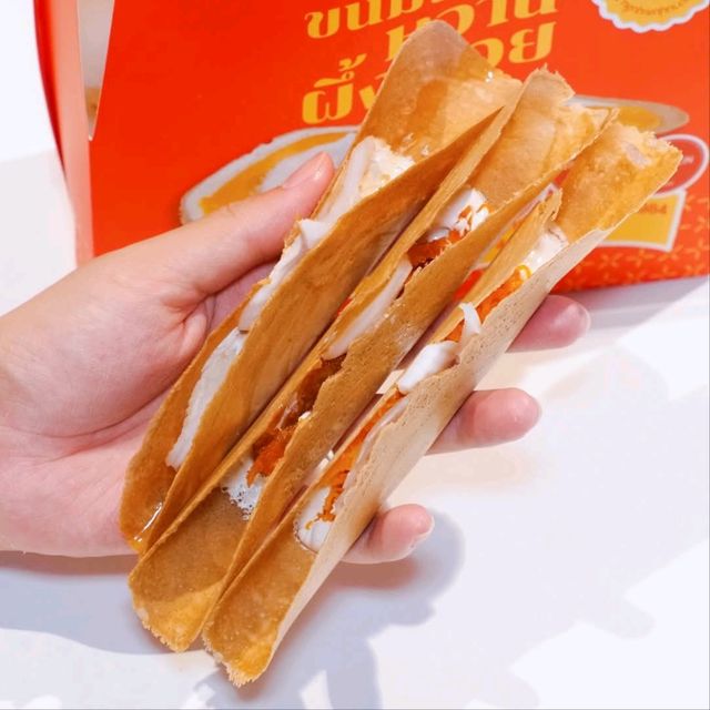 ขนมเบื้องร้านโปรดต้องร้านนี้เท่านั้น