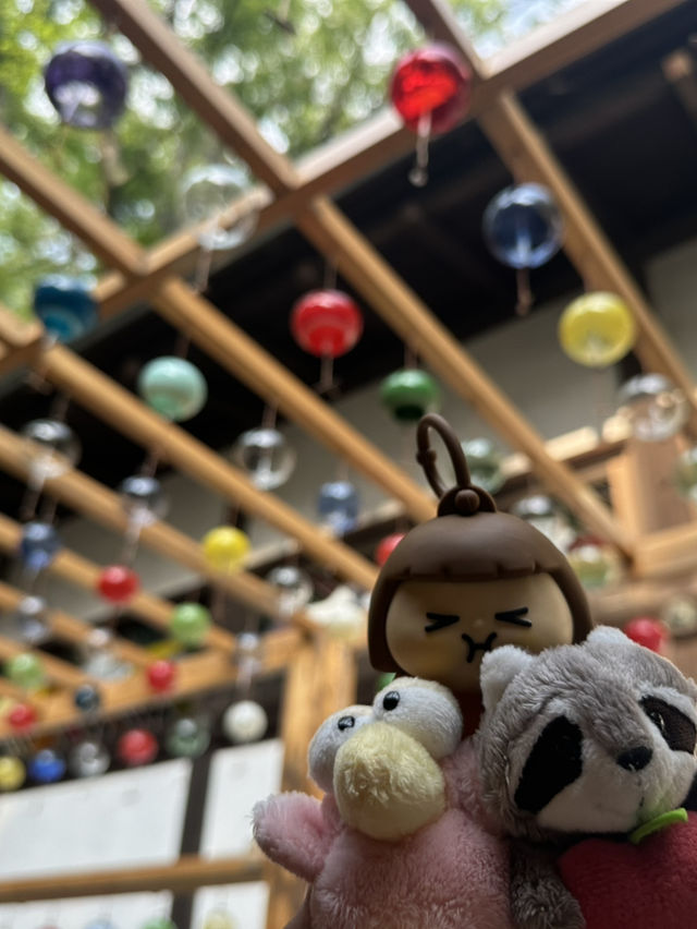 掘蕃薯釣鯛魚護身符的川越冰川神社⛩️🥰