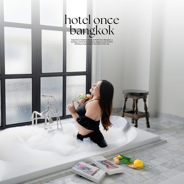  Hotel Once Bangkok #โรงแรมกรุงเทพ