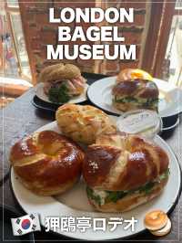 韓国🇰🇷LONDON BAGEL MUSEUM トサン店🥯☕️🇬🇧