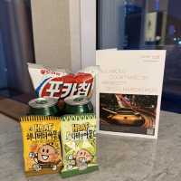「首爾」南大門萬怡酒店，遠眺南山塔