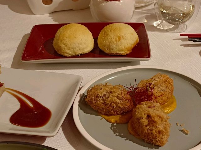 台北君悅飯店，漂亮廣式海鮮餐廳