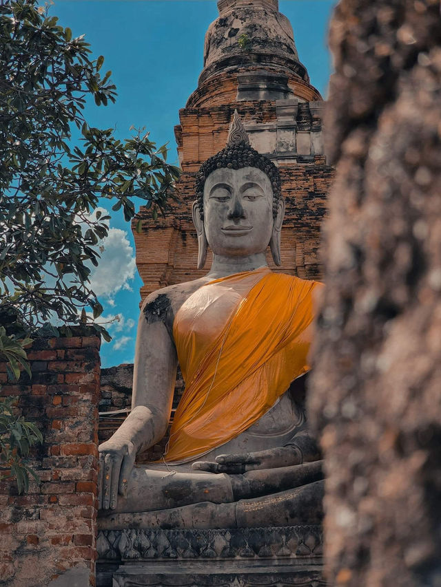 Buddhist temple located in Ayutthaya