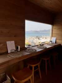 【山口グルメ】すぐ目の前が海🌊最高のロケーションのトレーラーカフェ☕️