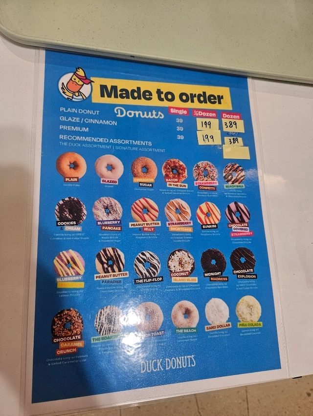  Duck Donuts โดนัท made to order