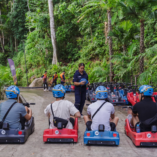  ซิ่งสนั่นกลางธรรมชาติที่ Hanuman Luge 🌿🍃