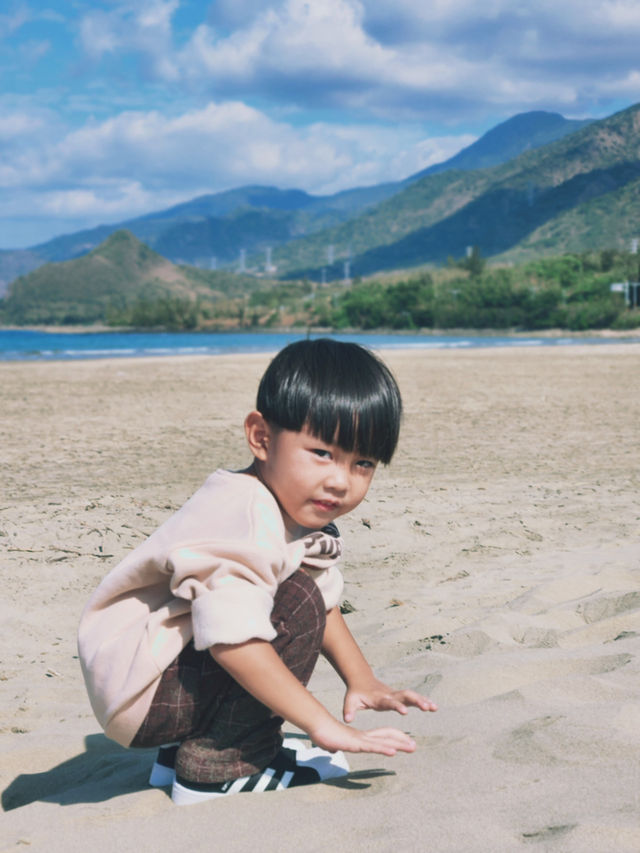 落山風之吹風看海地
