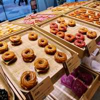 Donuts in design at KOE Donuts Kyoto 