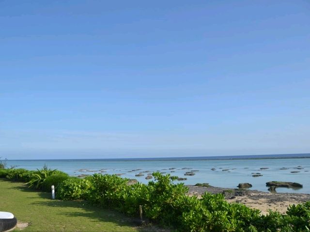 これぞ絶景！エメラルドブルーのシンリ浜🌊✨