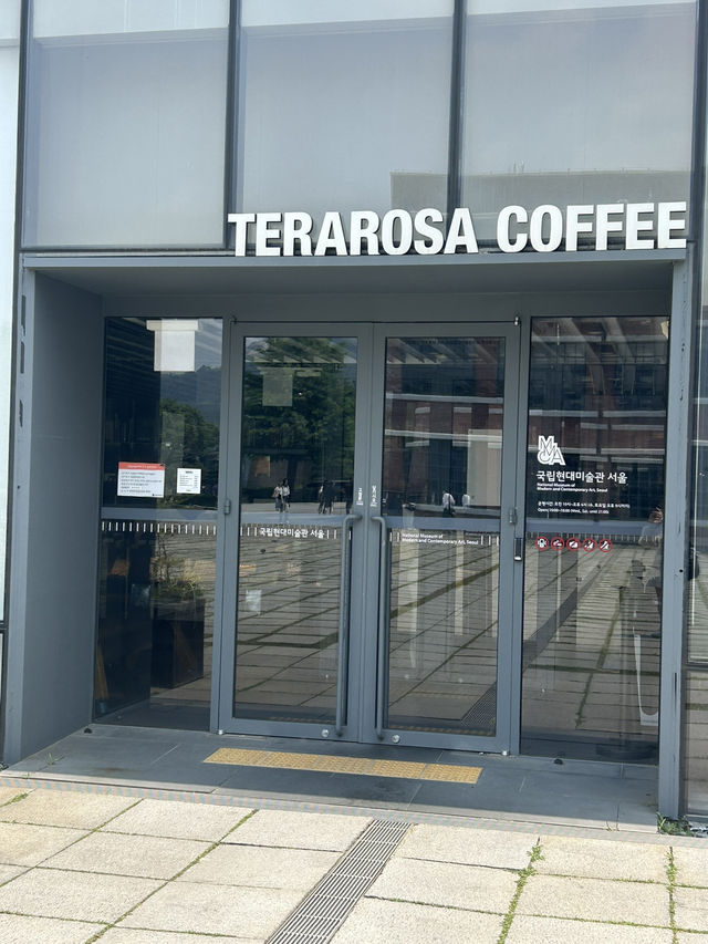 ️ 예술과 커피의 조화, 테라로사 국립현대미술관 서울관점🤍☕️