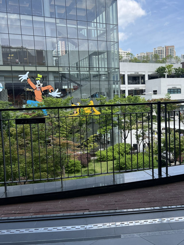 남양주 아울렛의 정원