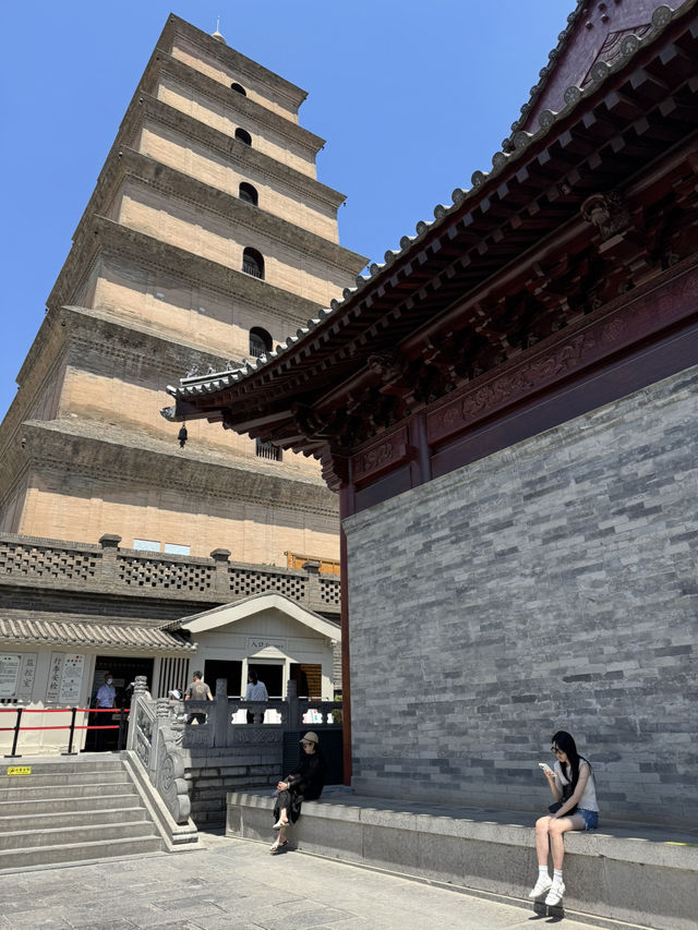Big wild goose pagoda | เจดีย์ห่านป่าใหญ่