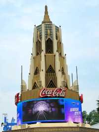 Futuristic Transformers Metrobase in Universal Studios Beijing