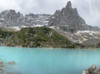 Lago di Sorapis – The Hidden Turquoise Lake of the Dolomites 🇮🇹🏞️