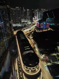 🌃 Rooftop Bliss at Mossaz Hotel, Damansara – A Moonlit Escape Above KL