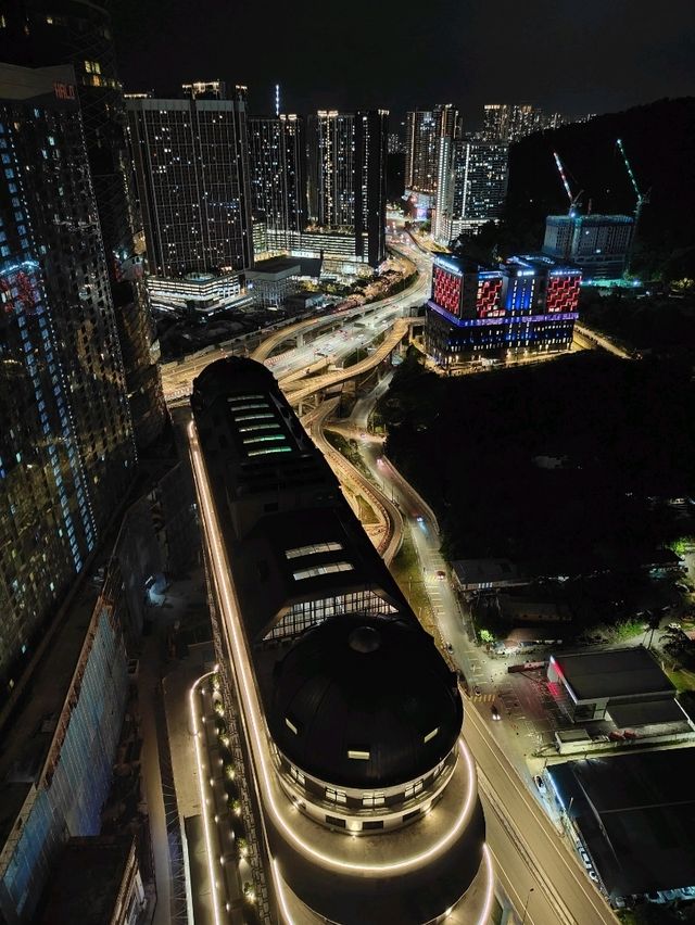 🌃 Rooftop Bliss at Mossaz Hotel, Damansara – A Moonlit Escape Above KL