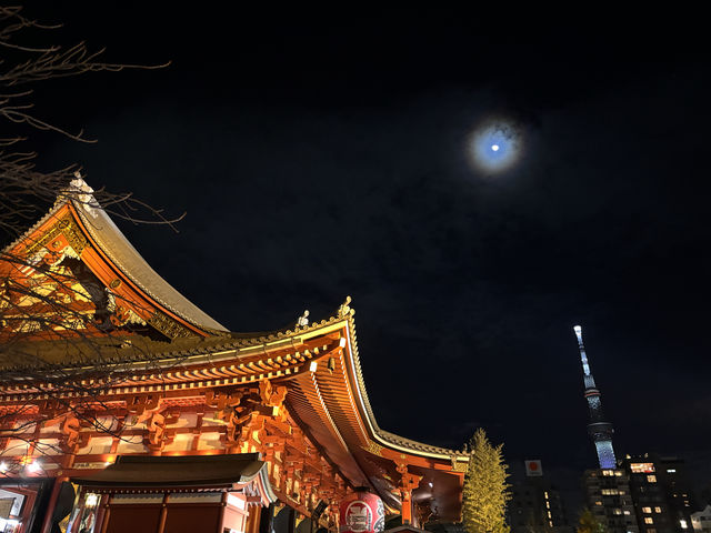 跨年夜的淺草寺，不夜城中的祈福之旅