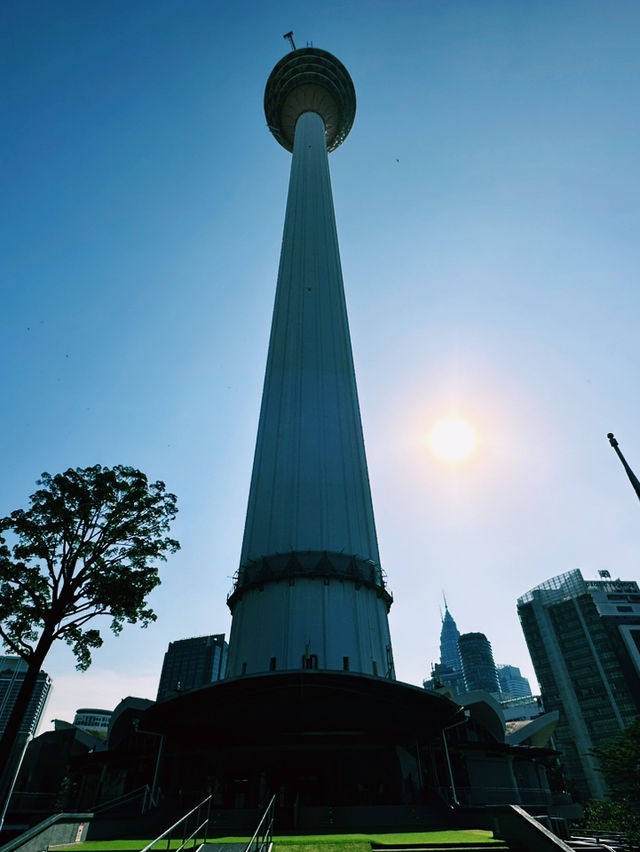 Skyward Gaze – KL Tower from the Ground Up