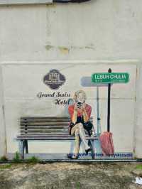 A Colourful Street Walk Full of Surprises in Penang