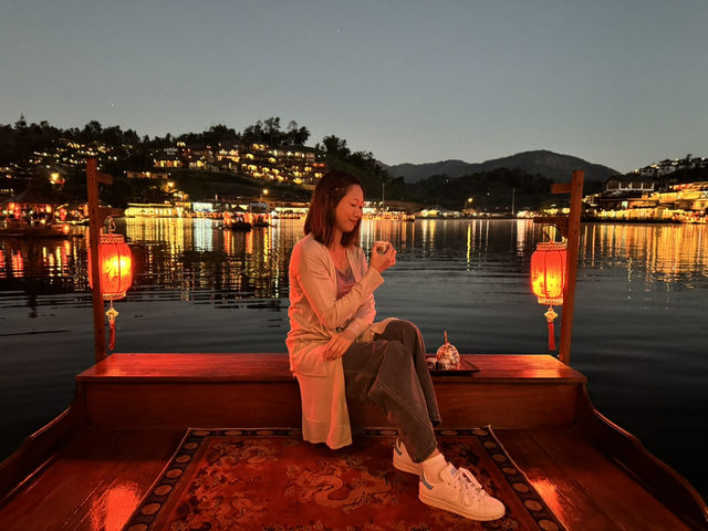 🌄 Lost in the Mist: A Magical Morning Boat Ride in Ban Rak Thai 🛶