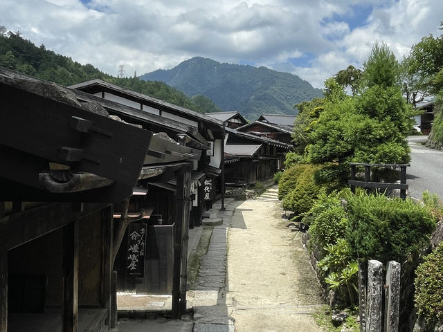 夏の日帰り妻籠宿