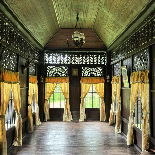 An authentic malay traditional house - it’s almost 100 years old!