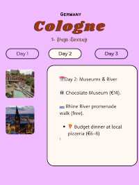 🇩🇪 Cologne, Germany – Cathedrals, Chocolate & the Rhine 🍫⛪