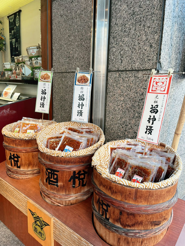 🥒【上野】ごはんのお供天国🍚✨「福神漬けの酒悦」